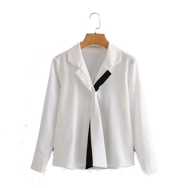 women's blouses & shirts autumn fashion button up sense of design shirt vintage blouse women lady long sleeves female loose street, White
women's blouses & shirts autumn fashion button up sense of design shirt vintage blouse women lady long sleeves female loose street, White