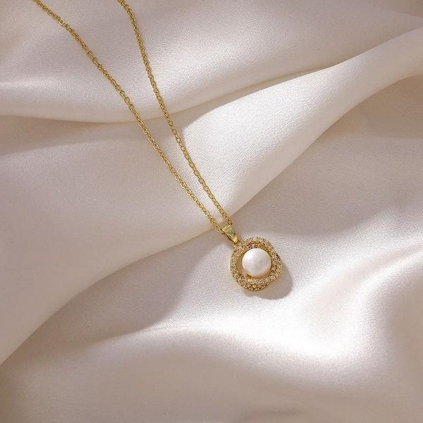 pendant necklaces u-magical trendy circle simulation pearl necklace for women charming rhinestone wind chain jewellery pendientes, Silver
pendant necklaces u-magical trendy circle simulation pearl necklace for women charming rhinestone wind chain jewellery pendientes, Silver