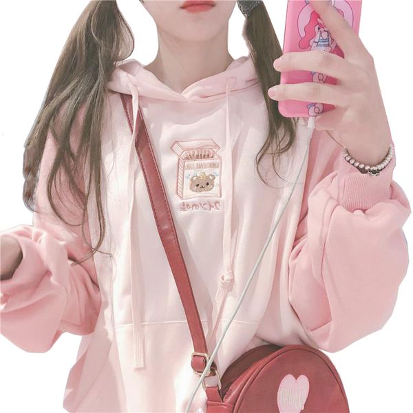 women's jackets harajuku moletom feminino rosa, da moda, roupas kawaii, , outono e inverno, coreano, de senho, bordado, com capuz, bols, Black;brown
women's jackets harajuku moletom feminino rosa, da moda, roupas kawaii, , outono e inverno, coreano, de senho, bordado, com capuz, bols, Black;brown
