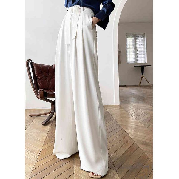 capri retro broad-legged women waist pants summer lady quality, Black;white
capri retro broad-legged women waist pants summer lady quality, Black;white