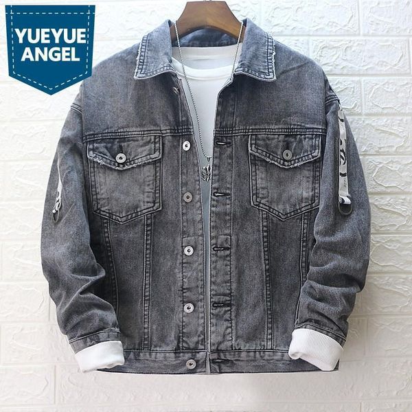 men's jackets fashion korean men lapel slim denim hole vintage hip hop male jeans jacket coats mens overcoat xxxl, Black;brown
men's jackets fashion korean men lapel slim denim hole vintage hip hop male jeans jacket coats mens overcoat xxxl, Black;brown