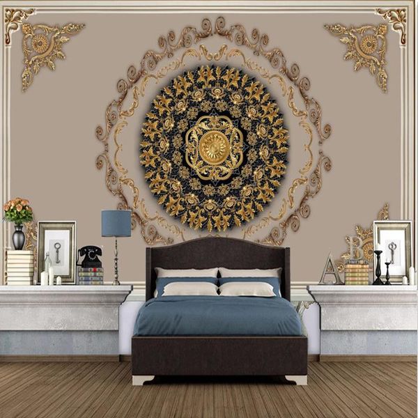 wallpapers modern european embossed golden pattern po wall mural roll 3d living room bedroom background covering fresco
wallpapers modern european embossed golden pattern po wall mural roll 3d living room bedroom background covering fresco