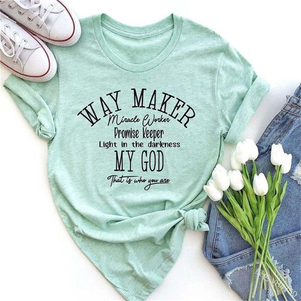 jesus tshirt women letter print vintage female clothes way maker my god stylish streetwear aesthetic christian shirt girls women's t-s, White
jesus tshirt women letter print vintage female clothes way maker my god stylish streetwear aesthetic christian shirt girls women's t-s, White