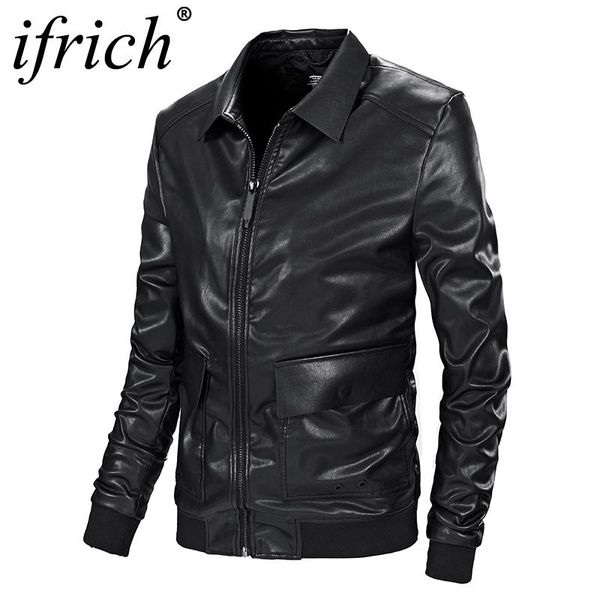 men's fur & faux brand motorcycle leather jackets mens spring winter clothing male casual coats men clothes 2021, Black
men's fur & faux brand motorcycle leather jackets mens spring winter clothing male casual coats men clothes 2021, Black