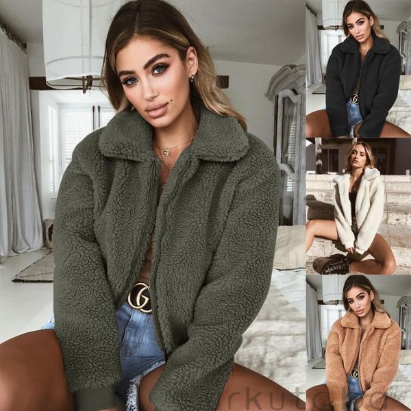 winter white wool overcoat warm outerwear women coat turn down collar fashion long sleeve cardigan female outwear women's jackets, Black;brown
winter white wool overcoat warm outerwear women coat turn down collar fashion long sleeve cardigan female outwear women's jackets, Black;brown