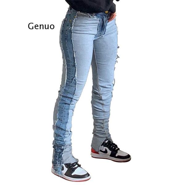 streetwear patchwork stacked skinny baggy jeans xl indie aesthetic vintage low rise slit denim pants straight leg jean trousers women's, Blue
streetwear patchwork stacked skinny baggy jeans xl indie aesthetic vintage low rise slit denim pants straight leg jean trousers women's, Blue