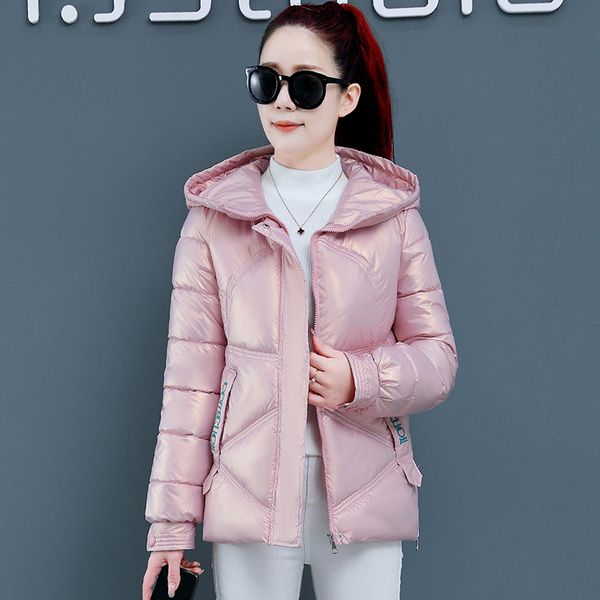 2021 down coat plus size winter women hooded down jacket casual long sleeve zippers short outerwear female korean, Black
2021 down coat plus size winter women hooded down jacket casual long sleeve zippers short outerwear female korean, Black