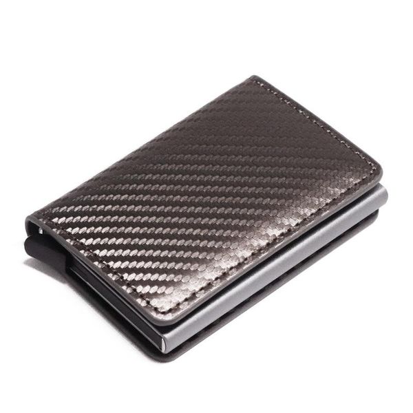 card holders bycobecy carbon fiber holder wallets men brand rfid black magic trifold leather slim mini wallet small money bag male purse, Brown;gray
card holders bycobecy carbon fiber holder wallets men brand rfid black magic trifold leather slim mini wallet small money bag male purse, Brown;gray