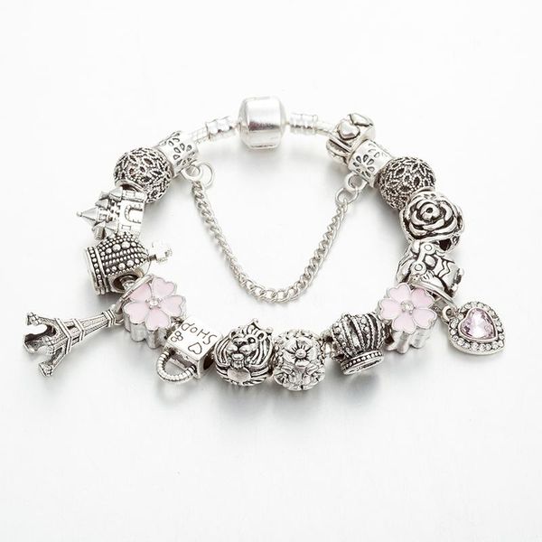 charm bracelets annapaer ethnic arrival charms bracelet & bangles lock pyramid crown beads for women diy jewelry fit party b18027, Golden;silver
charm bracelets annapaer ethnic arrival charms bracelet & bangles lock pyramid crown beads for women diy jewelry fit party b18027, Golden;silver
