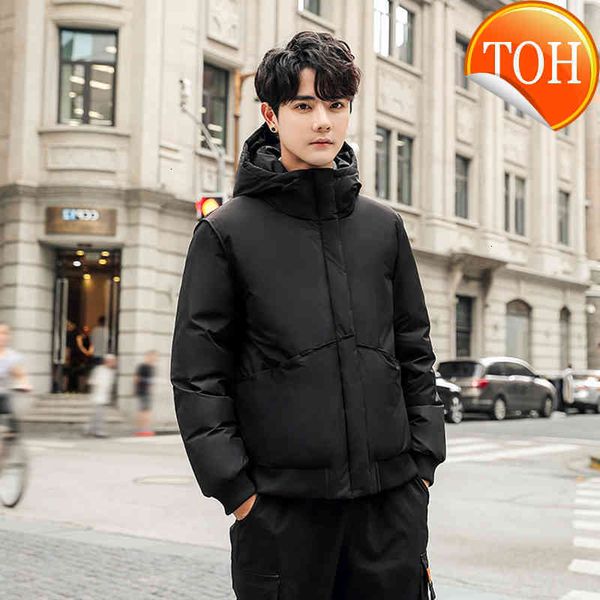brand winter coat down men jacket hooded clothing 2019 thick warm short duck parka coats overcoat hiver ropa lw1652, Black
brand winter coat down men jacket hooded clothing 2019 thick warm short duck parka coats overcoat hiver ropa lw1652, Black