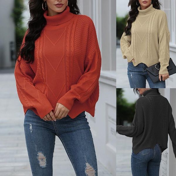 wave pattern turtleneck pullover warm knitted sweater hem ripple edge autumn women's sweaters, White;black
wave pattern turtleneck pullover warm knitted sweater hem ripple edge autumn women's sweaters, White;black