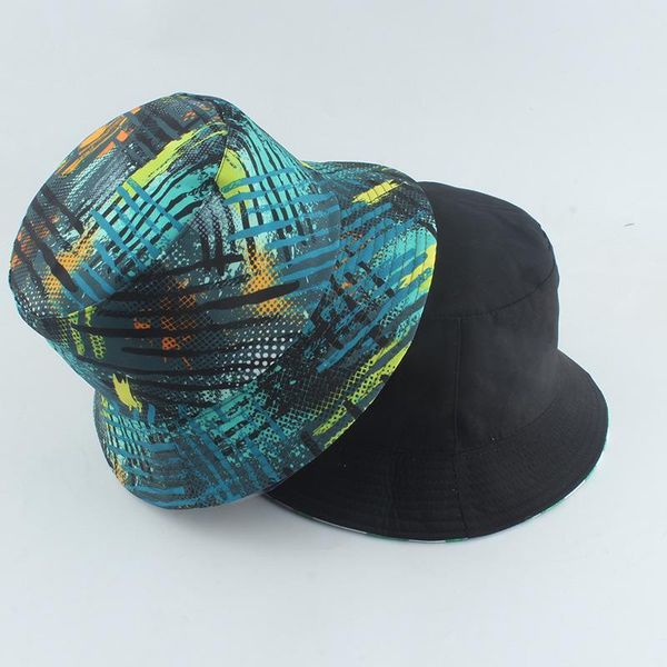 wide brim hats fisherman's hat painted graffiti hip hop double sides wear leisure flat basin men's and women's neutral, Blue;gray
wide brim hats fisherman's hat painted graffiti hip hop double sides wear leisure flat basin men's and women's neutral, Blue;gray