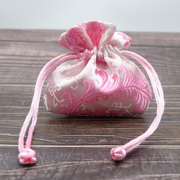jewelry pouches, bags 10pcs mini chinese style gift bag drawstring brocade handmade silk pouch packaging ring earrings vintage sachet 8x8cm, Pink;blue
jewelry pouches, bags 10pcs mini chinese style gift bag drawstring brocade handmade silk pouch packaging ring earrings vintage sachet 8x8cm, Pink;blue