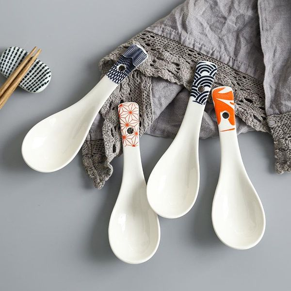 spoons japanese spoon and wind soup underglaze color ceramic el machine printing long handle
spoons japanese spoon and wind soup underglaze color ceramic el machine printing long handle
