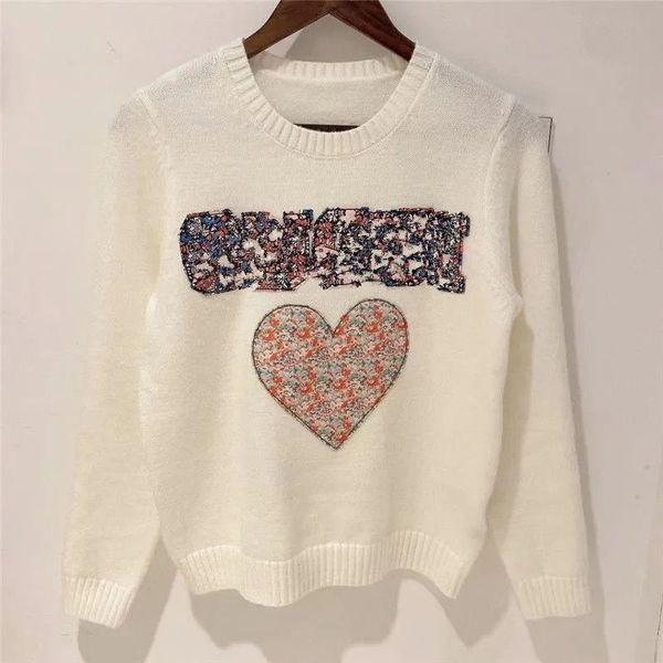 women's knitted sweaters heart glitter twinkle fall girls wool with long-sleeved knit shirt elastic fashion pullover, White;black
women's knitted sweaters heart glitter twinkle fall girls wool with long-sleeved knit shirt elastic fashion pullover, White;black