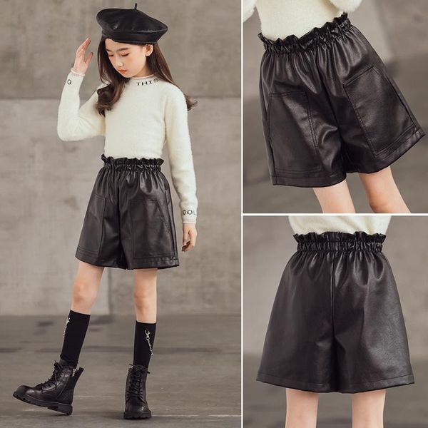 teenage girls leather shorts 2021 winter children's black high waist pants fashion pu 13 14y
teenage girls leather shorts 2021 winter children's black high waist pants fashion pu 13 14y