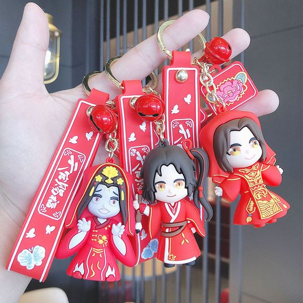heaven officials blessing keychain man cartoon pvc key chain women fashion keyring for key jewelry cute anime metal breloczek, Slivery;golden
heaven officials blessing keychain man cartoon pvc key chain women fashion keyring for key jewelry cute anime metal breloczek, Slivery;golden