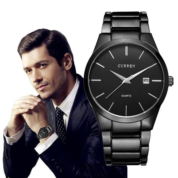 wristwatches curren simple mens quartz wristwatch analog water resistant stainless-steel date calendar casual business watch men relogio, Slivery;brown
wristwatches curren simple mens quartz wristwatch analog water resistant stainless-steel date calendar casual business watch men relogio, Slivery;brown