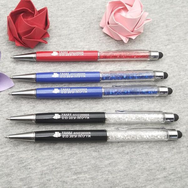 ballpoint pens multi functional custom with your logo text on the pen body stylus touch +writing +logo 3 in 1 small moq, Blue;orange
ballpoint pens multi functional custom with your logo text on the pen body stylus touch +writing +logo 3 in 1 small moq, Blue;orange