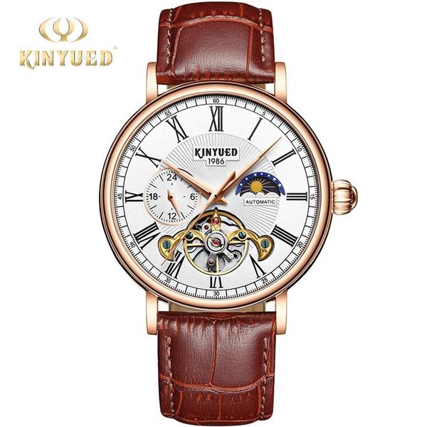 wristwatches kinyued 2021 tourbillon men's automatic mechanical watches hollow waterproof business watch multifunctional j052, Slivery;brown
wristwatches kinyued 2021 tourbillon men's automatic mechanical watches hollow waterproof business watch multifunctional j052, Slivery;brown