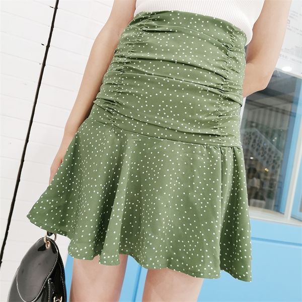 heliar women polka dot skirts flounce hem high waist a line casual skirt pleated mini skirt for women summer 210319, Black
heliar women polka dot skirts flounce hem high waist a line casual skirt pleated mini skirt for women summer 210319, Black