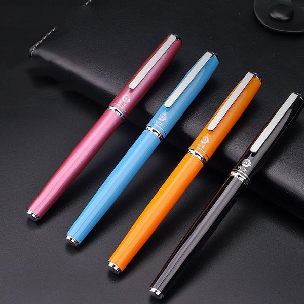 arrival hided nib fountain pen silver clip black blue orange rose-red for choose ink pens 0.38mm writing stationery
arrival hided nib fountain pen silver clip black blue orange rose-red for choose ink pens 0.38mm writing stationery