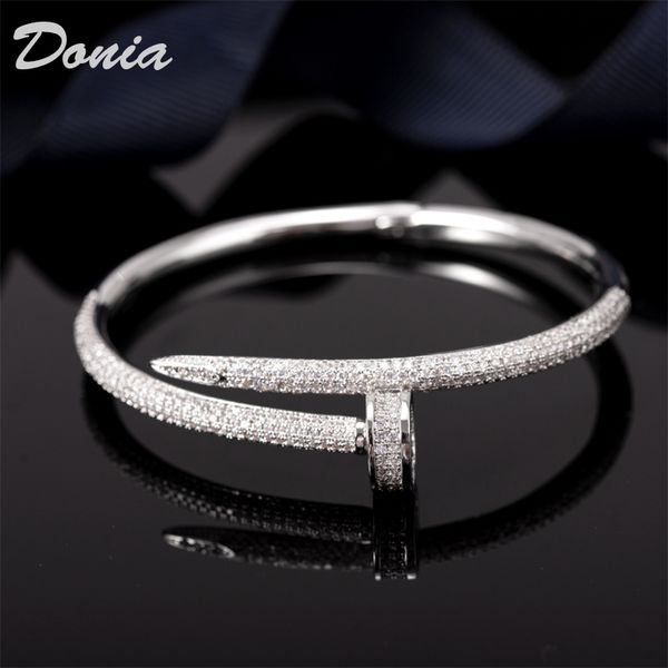 donia jewelry party european and american fashion large classic micro inlaid zirconia bracelet women's bracelet birthday gift christmas, Black
donia jewelry party european and american fashion large classic micro inlaid zirconia bracelet women's bracelet birthday gift christmas, Black