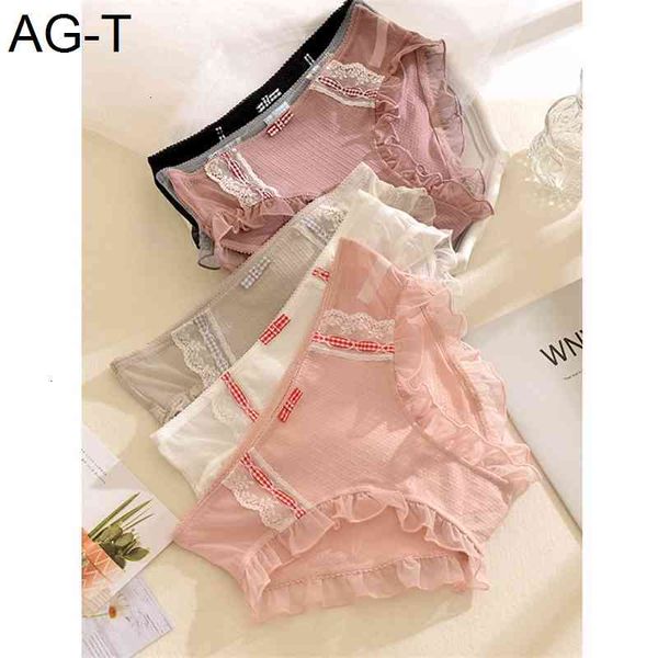 autumn new girl fungus lace meet lovely bow pure cotton comfortable and breathable mid waist briefs, Black;pink
autumn new girl fungus lace meet lovely bow pure cotton comfortable and breathable mid waist briefs, Black;pink