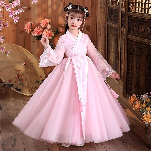 casual dresses dynasty performance embroidery chiffon birthday party kids dress traditional ancient hinese clothes hanfu flare sleev, Black;gray
casual dresses dynasty performance embroidery chiffon birthday party kids dress traditional ancient hinese clothes hanfu flare sleev, Black;gray