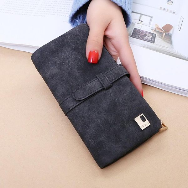 fashion women wallets drawstring nubuck leather zipper wallet women's long design purse two fold more color clutch, Red;black
fashion women wallets drawstring nubuck leather zipper wallet women's long design purse two fold more color clutch, Red;black