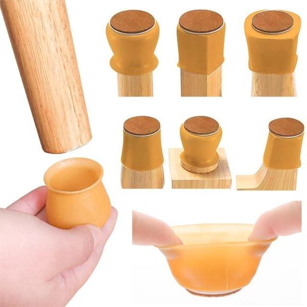 16pcs silicon furniture leg protection cover table feet pad floor protector for chair anti-slip legs party favor
16pcs silicon furniture leg protection cover table feet pad floor protector for chair anti-slip legs party favor