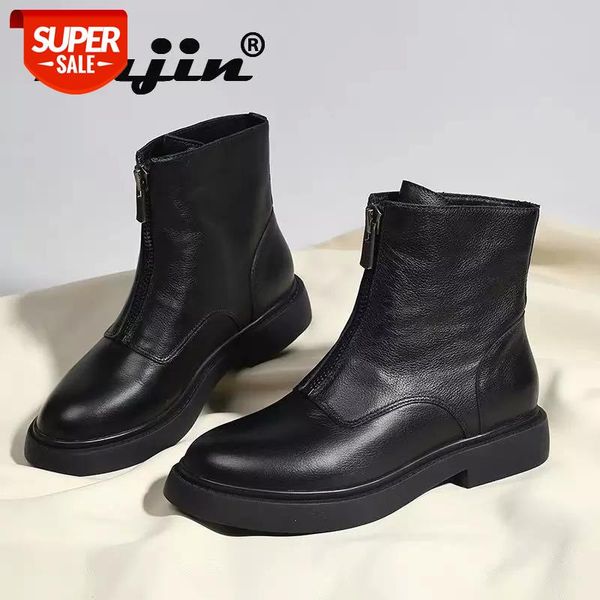 fujin front zipper women's short boots 2021 new autumn fashion thick bottom solid slip winter flat bottom breathable boots women #m84f
fujin front zipper women's short boots 2021 new autumn fashion thick bottom solid slip winter flat bottom breathable boots women #m84f