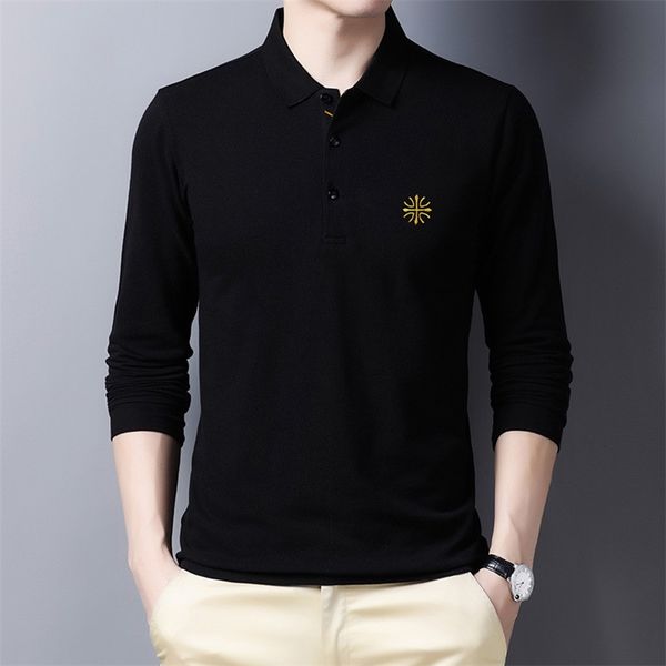 ymwmhu new fashion men polo shirt long sleeve korean fashion clothing casual solid graphic printed male polo shirt slim fit 210329, White;black
ymwmhu new fashion men polo shirt long sleeve korean fashion clothing casual solid graphic printed male polo shirt slim fit 210329, White;black