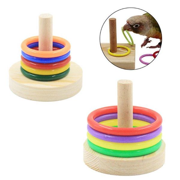 other bird supplies parrot wooden platform plastic rings intelligence training chew puzzle toy pet supply
other bird supplies parrot wooden platform plastic rings intelligence training chew puzzle toy pet supply