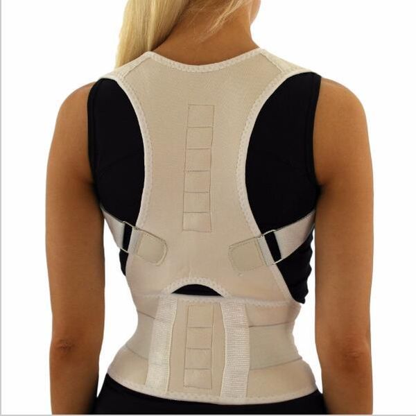 magnetic back shoulder posture corrector support straighten out brace belt orthopaedic adjustable health, Black;blue
magnetic back shoulder posture corrector support straighten out brace belt orthopaedic adjustable health, Black;blue
