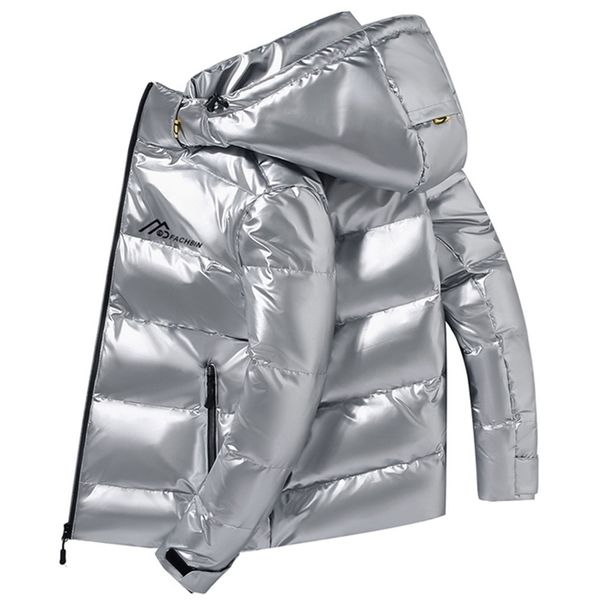 shiny fabric down jacket men hooded white duck thick winter warm parka waterproof plus size 4xl 211204, Black
shiny fabric down jacket men hooded white duck thick winter warm parka waterproof plus size 4xl 211204, Black
