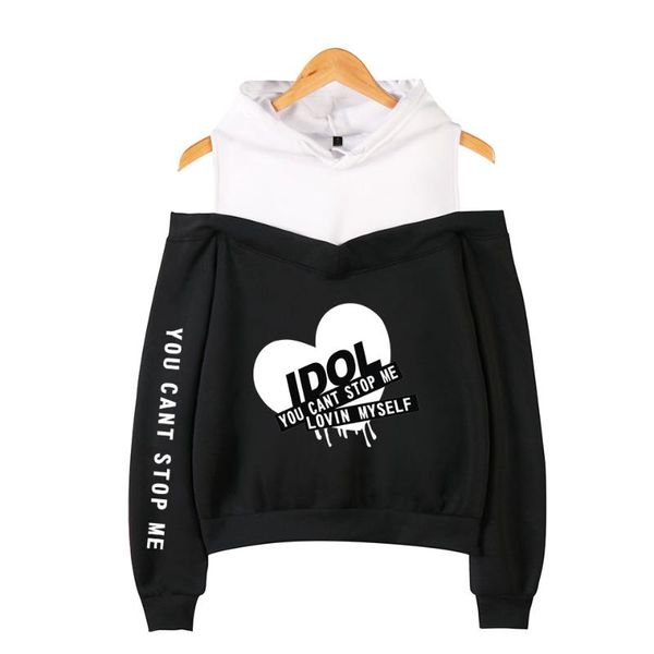 men's hoodies & sweatshirts trendy idol you can't sme love myself women bangtan girl long sleeve off-shoulder clothes novelty hood, Black
men's hoodies & sweatshirts trendy idol you can't sme love myself women bangtan girl long sleeve off-shoulder clothes novelty hood, Black