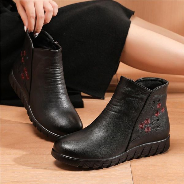 boots 2021 winter sneakers women shoes woman genuine leather flat ankle ladies warm casual non-slip snow mother, Black
boots 2021 winter sneakers women shoes woman genuine leather flat ankle ladies warm casual non-slip snow mother, Black