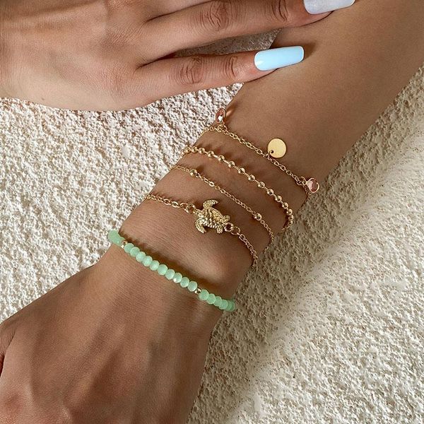 link, chain fashion multilayer crystal beads sequins tortoise charms bracelets women geometric beaded anime bracelet jewelry pulseras gift, Black
link, chain fashion multilayer crystal beads sequins tortoise charms bracelets women geometric beaded anime bracelet jewelry pulseras gift, Black