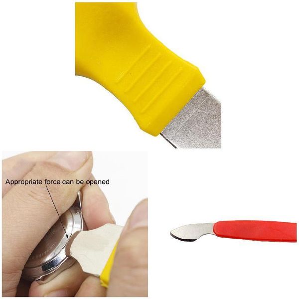 professional hand tool sets 1/2 pcs watch case opener stainless steel plastic back cover remover wathes repair
professional hand tool sets 1/2 pcs watch case opener stainless steel plastic back cover remover wathes repair