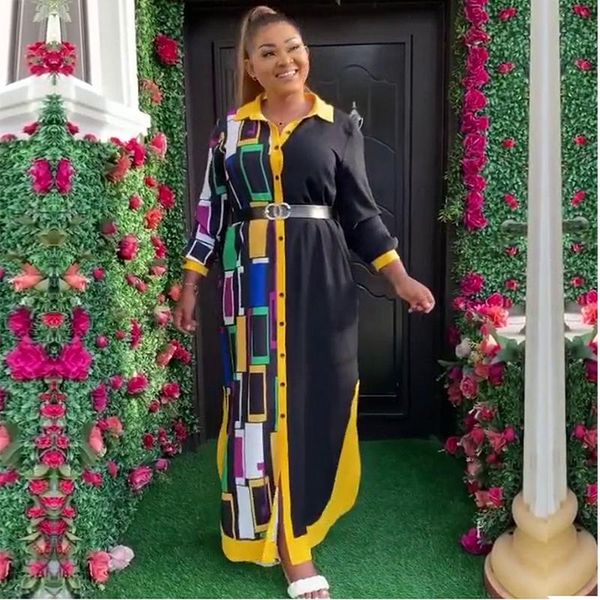 ethnic clothing spring autumn shirt dress women fashion geometric print buttons dresse dashiki elegant office lady african vestidos robe, Red
ethnic clothing spring autumn shirt dress women fashion geometric print buttons dresse dashiki elegant office lady african vestidos robe, Red
