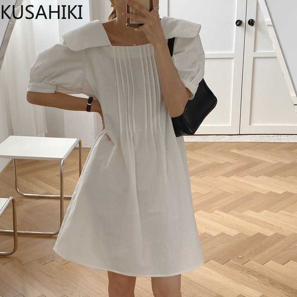 kusahiki korean folds high waist causal dresses for women puff sleeve square collar dress sweet a-line vestidos de mujer 6h617 210602, Black;gray
kusahiki korean folds high waist causal dresses for women puff sleeve square collar dress sweet a-line vestidos de mujer 6h617 210602, Black;gray