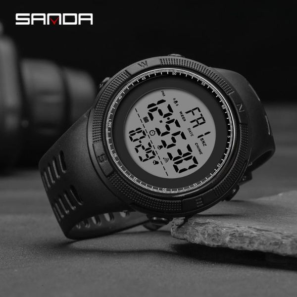 wristwatches sanda men's watches sports fashion chronos countdown waterproof digital watch for men military clock relogio masculino, Slivery;brown
wristwatches sanda men's watches sports fashion chronos countdown waterproof digital watch for men military clock relogio masculino, Slivery;brown