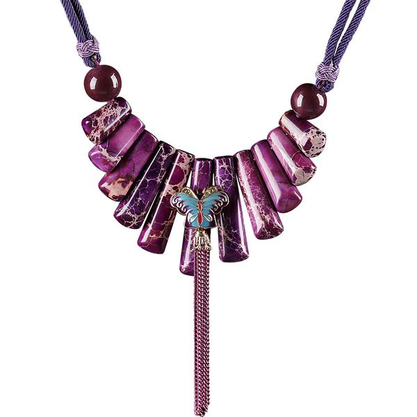 xianlan347 palace restoring ancient ways necklace tassel exaggerated ornament blue pendant hang act the role of national wind clav, Silver
xianlan347 palace restoring ancient ways necklace tassel exaggerated ornament blue pendant hang act the role of national wind clav, Silver