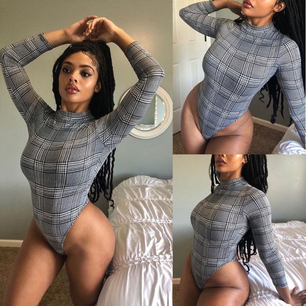 body mechanics clothing women bodycon bodysuit long sleeve bandage jumpsuit romper leotard ladies plaid bodysuits skinny, Black
body mechanics clothing women bodycon bodysuit long sleeve bandage jumpsuit romper leotard ladies plaid bodysuits skinny, Black