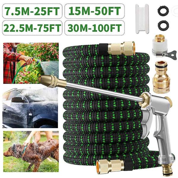 watering equipments 25-100ft expandable garden eu hose durable flexible lightweight water spray gun
watering equipments 25-100ft expandable garden eu hose durable flexible lightweight water spray gun
