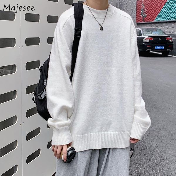 men's sweaters solid pullovers men casual daily knitted o-neck long sleeve basic autumn winter all-match loose korean style soft, White;black
men's sweaters solid pullovers men casual daily knitted o-neck long sleeve basic autumn winter all-match loose korean style soft, White;black