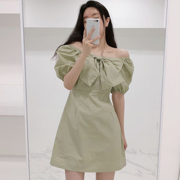 dress mini summer for women short sleeve bow collar a-line solid color korean style elegant casual ladies es vintage tmyf juur, Black;gray
dress mini summer for women short sleeve bow collar a-line solid color korean style elegant casual ladies es vintage tmyf juur, Black;gray