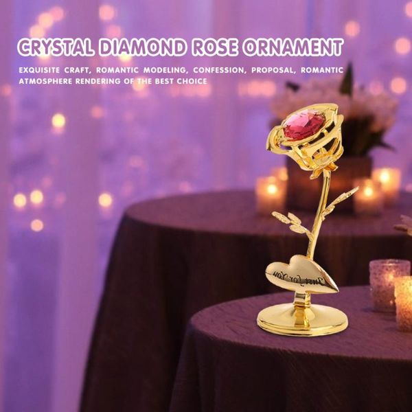 decorative flowers & wreaths crystal figurines romantic rose flower ornaments souvenir for wedding valentine table decoration
decorative flowers & wreaths crystal figurines romantic rose flower ornaments souvenir for wedding valentine table decoration