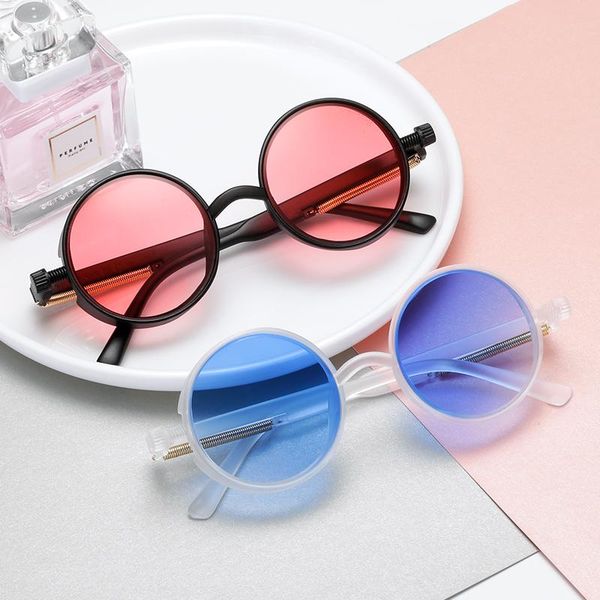 sunglasses fashion round steampunk brand design women men vintage punk sun glasses uv400 sunglass shades eyewear, White;black
sunglasses fashion round steampunk brand design women men vintage punk sun glasses uv400 sunglass shades eyewear, White;black